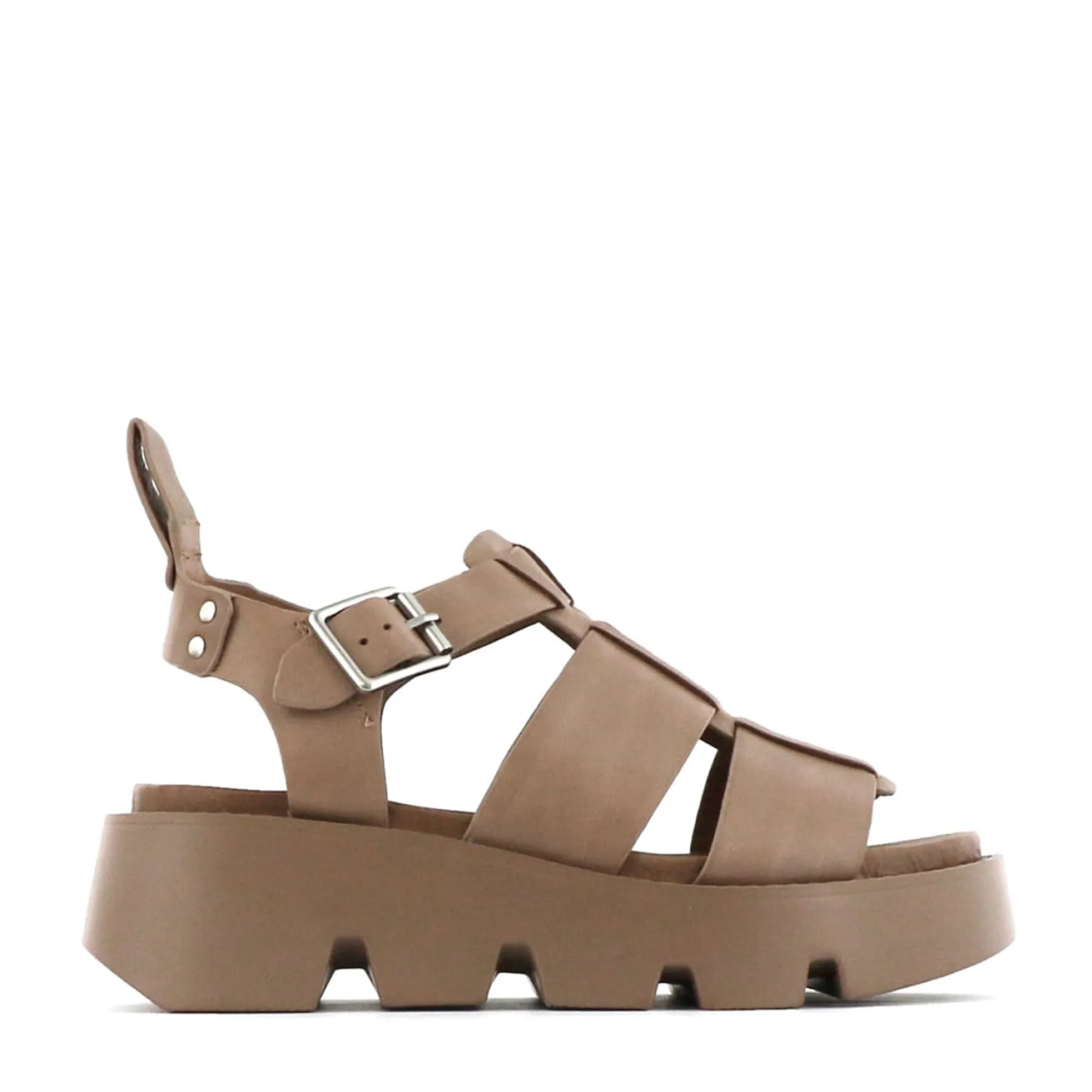 KAILAN LEATHER PLATFORM SANDALS>EOS Footwear Hot