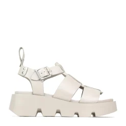 KAILAN LEATHER PLATFORM SANDALS><noscript><img width=