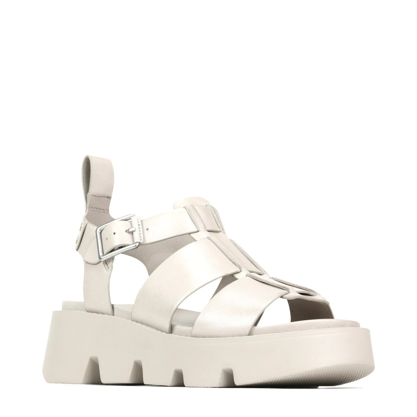 KAILAN LEATHER PLATFORM SANDALS>EOS Footwear Hot
