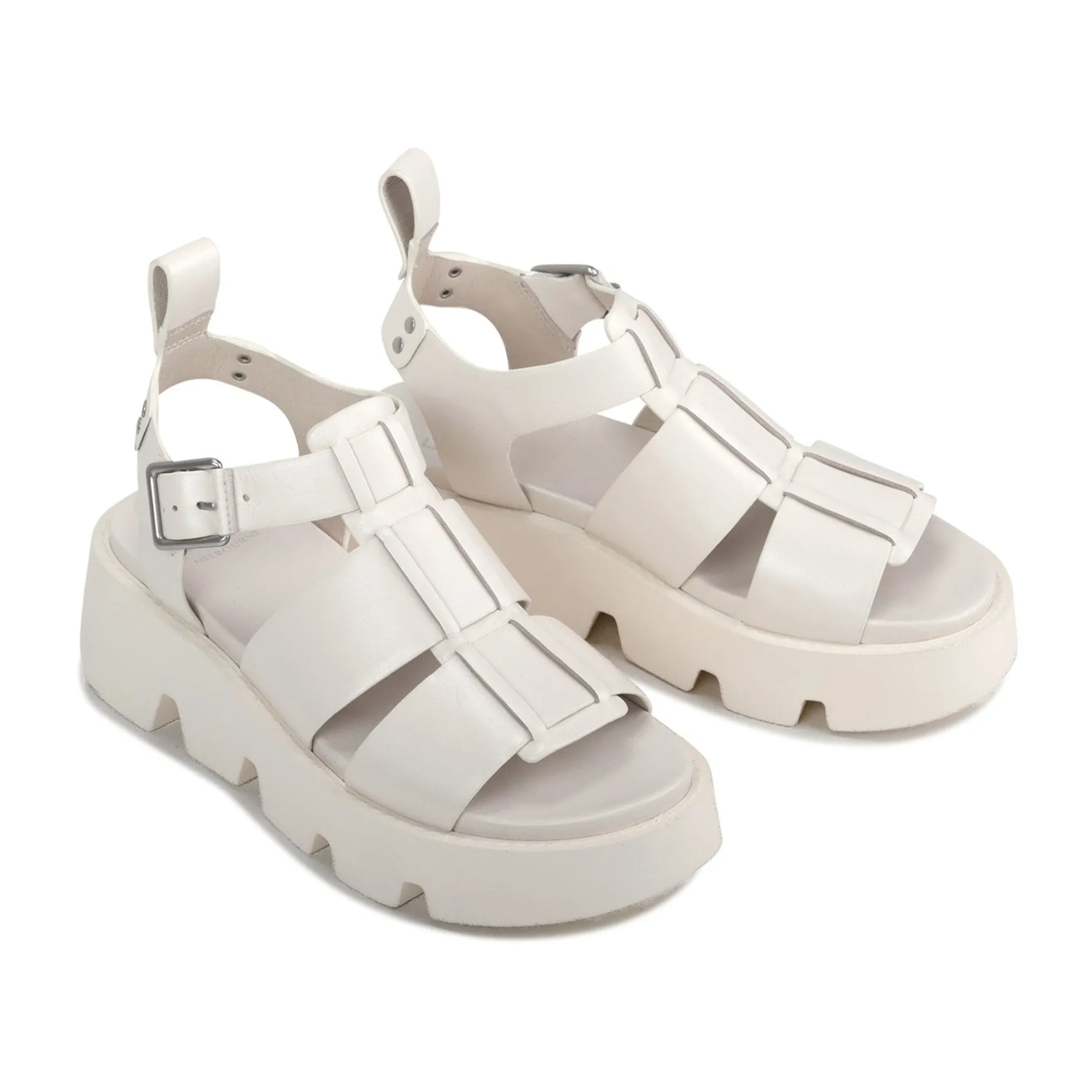 KAILAN LEATHER PLATFORM SANDALS>EOS Footwear Hot