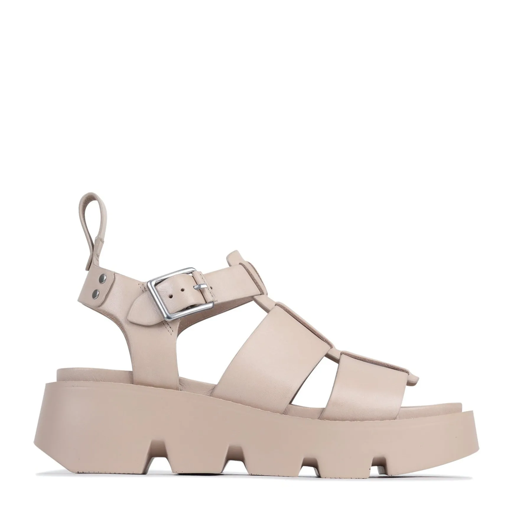 KAILAN LEATHER PLATFORM SANDALS>EOS Footwear Hot