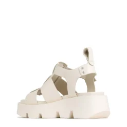 KAILAN LEATHER PLATFORM SANDALS><noscript><img width=
