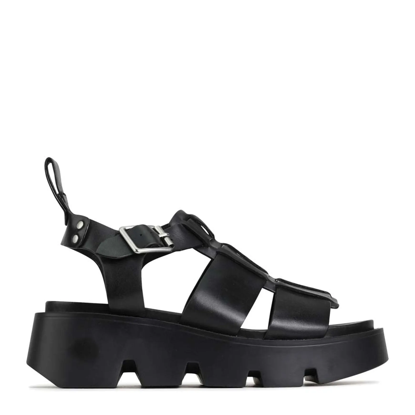 KAILAN LEATHER PLATFORM SANDALS>EOS Footwear Hot