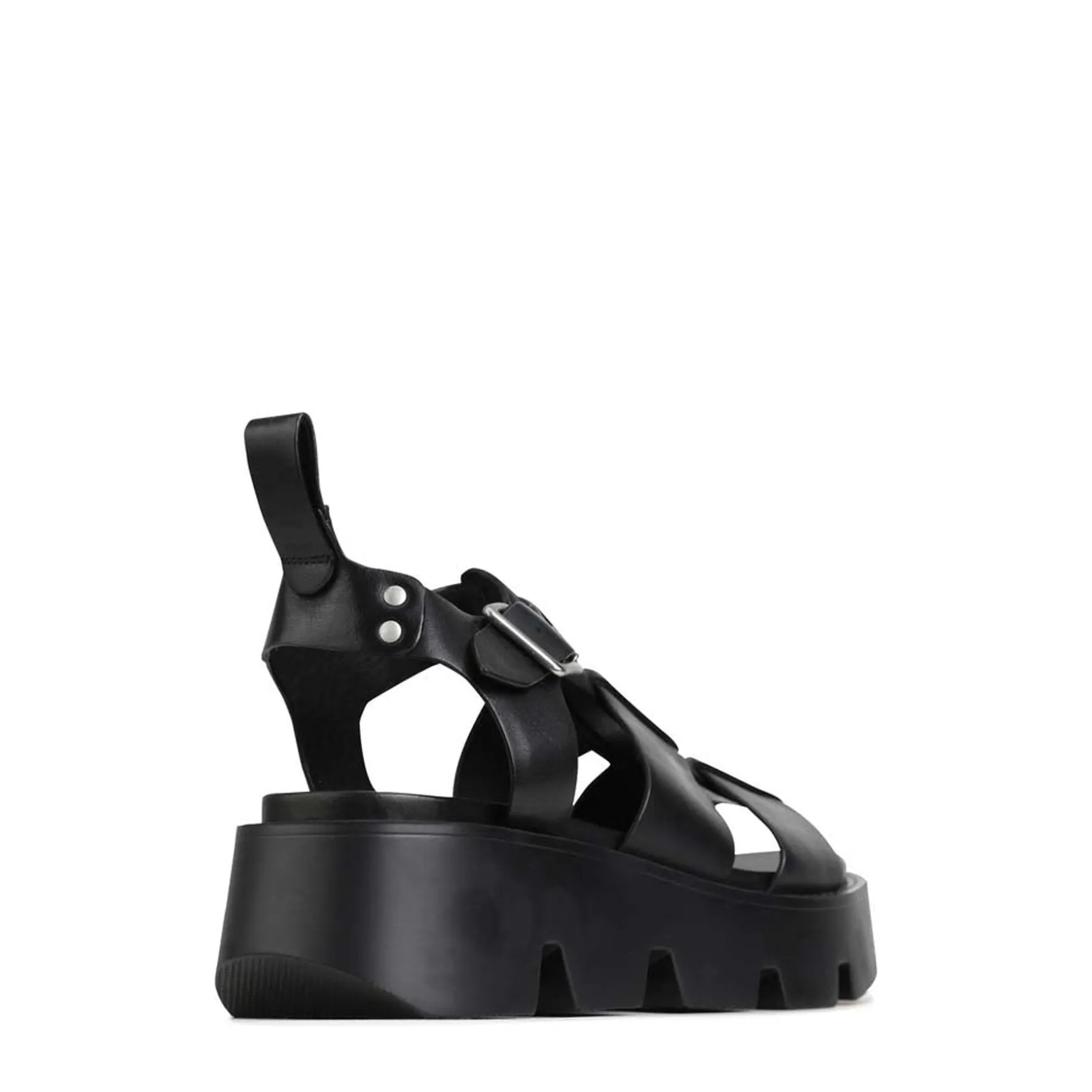KAILAN LEATHER PLATFORM SANDALS>EOS Footwear Hot