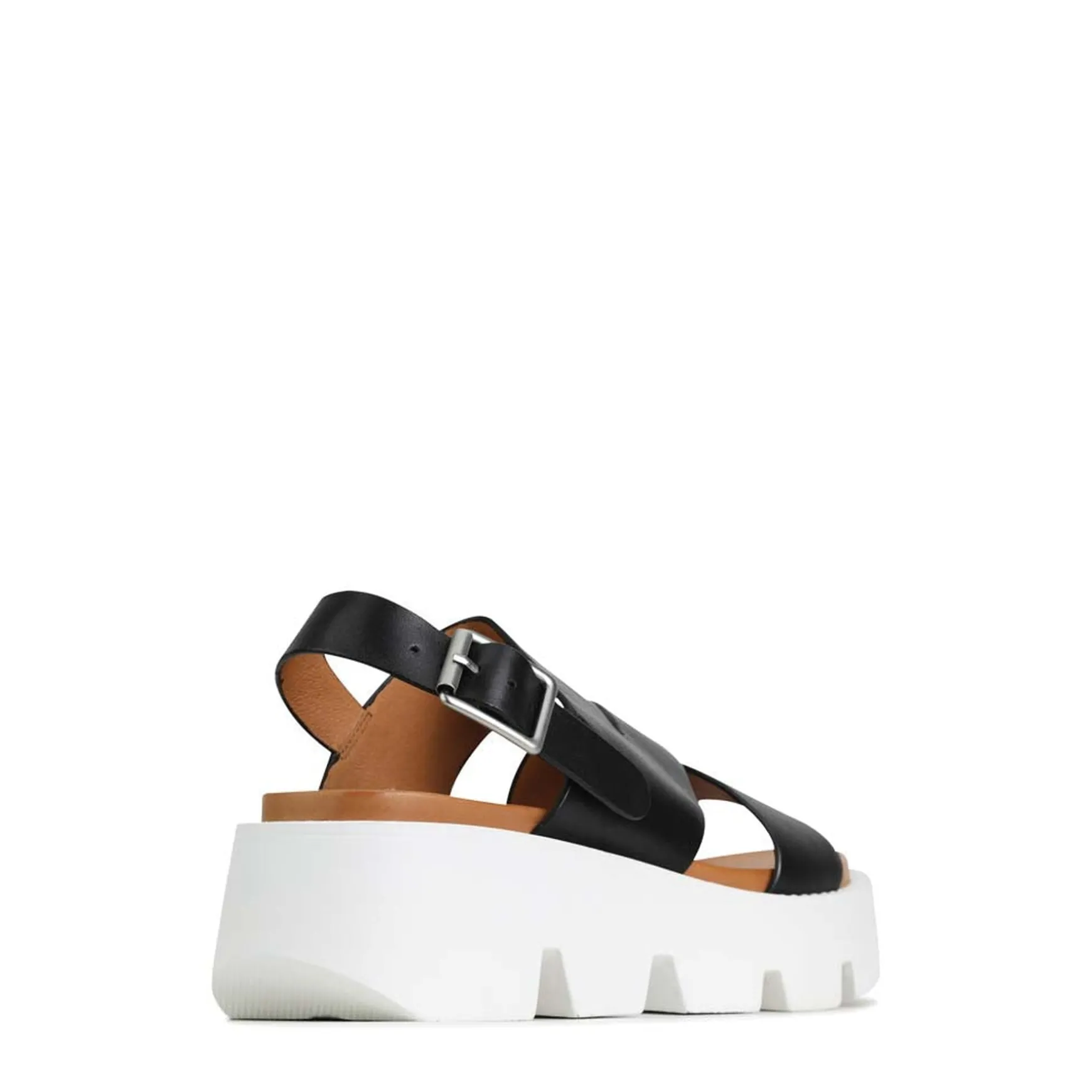 KAILI PLATFORM WEDGE SANDALS LEATHER>EOS Footwear Clearance