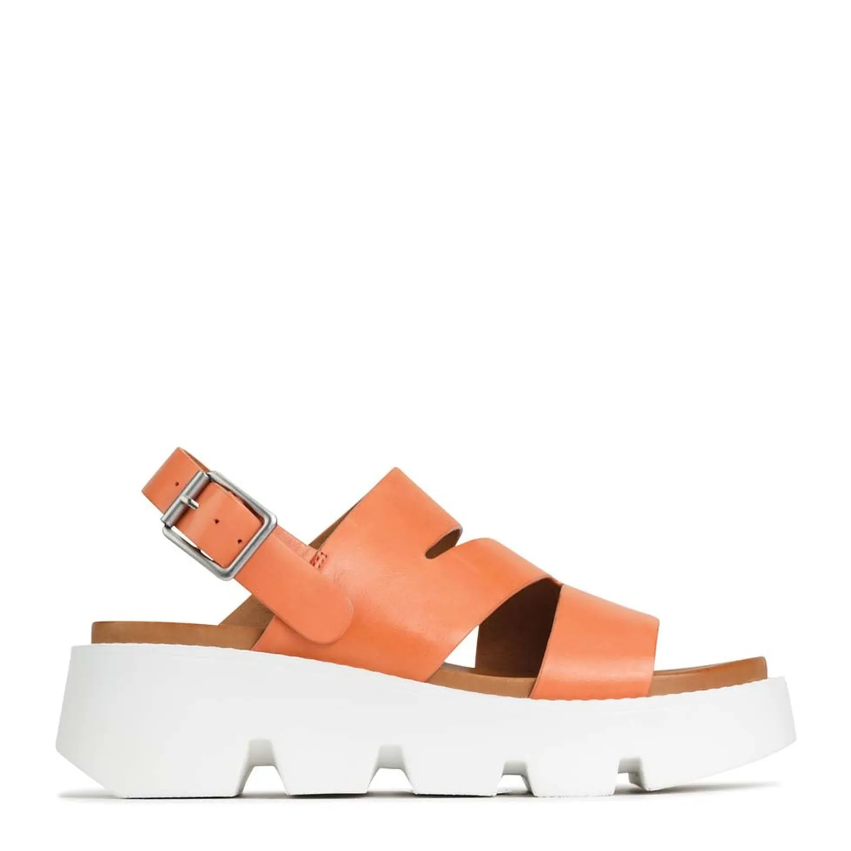 KAILI PLATFORM WEDGE SANDALS LEATHER>EOS Footwear Clearance