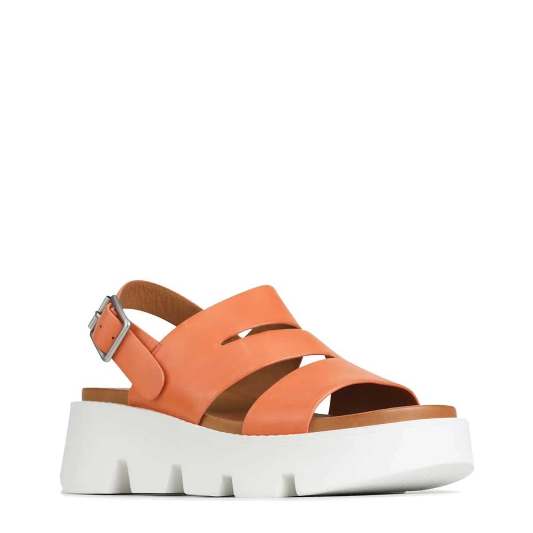 KAILI PLATFORM WEDGE SANDALS LEATHER>EOS Footwear Clearance