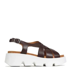 KAILYN PLATFORM ANKLE STRAP SANDALS LEATHER><noscript><img width=
