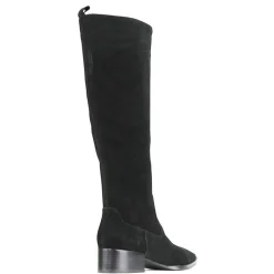 KENLEY LEATHER ARCHIVE LONG BOOTS><noscript><img width=