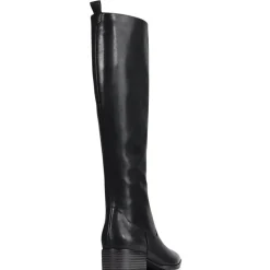 KENLEY LEATHER ARCHIVE LONG BOOTS><noscript><img width=