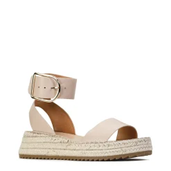 LARAH LEATHER ARCHIVE ESPADRILLE SANDALS><noscript><img width=