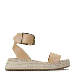 LARAH LEATHER ARCHIVE ESPADRILLE SANDALS><noscript><img width=
