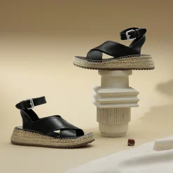 LARAX LEATHER ARCHIVE SANDALS>EOS Footwear Hot