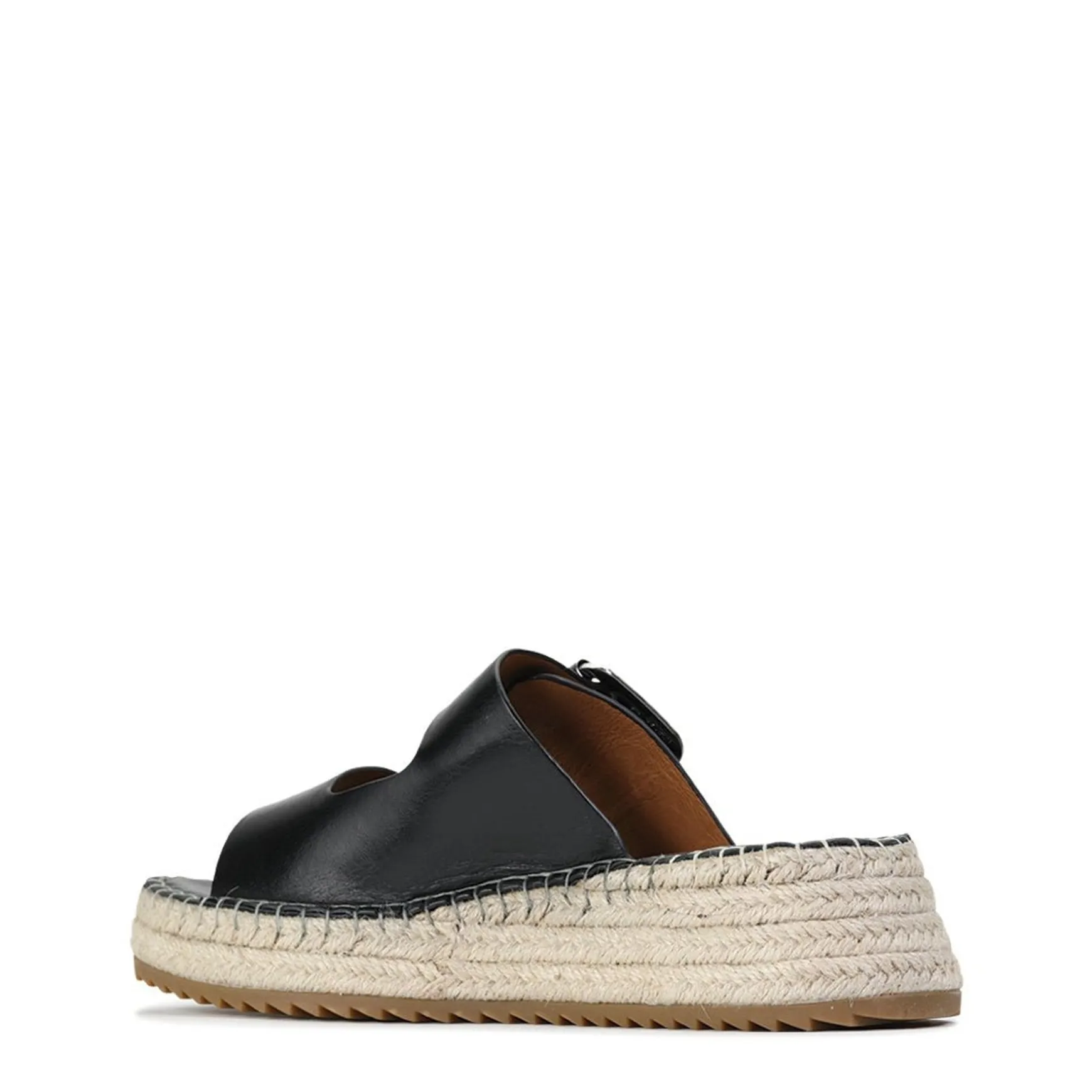 LAROSSA LEATHER ESPADRILLE SLIDE>EOS Footwear Hot