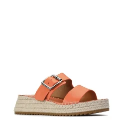 LAROSSA LEATHER ESPADRILLE SLIDE><noscript><img width=