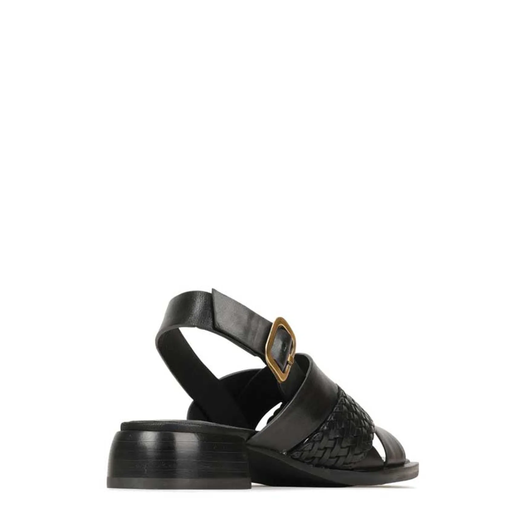 LATICIA LEATHER BLOCK HEEL SANDALS>EOS Footwear Sale