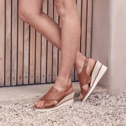 LAZING ESPADRILLES SANDALS LEATHER>EOS Footwear Outlet