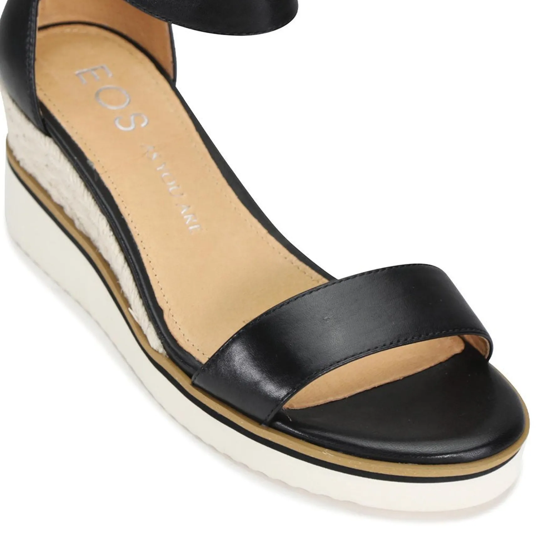 LAZY LEATHER ESPADRILLES SANDALS>EOS Footwear Fashion