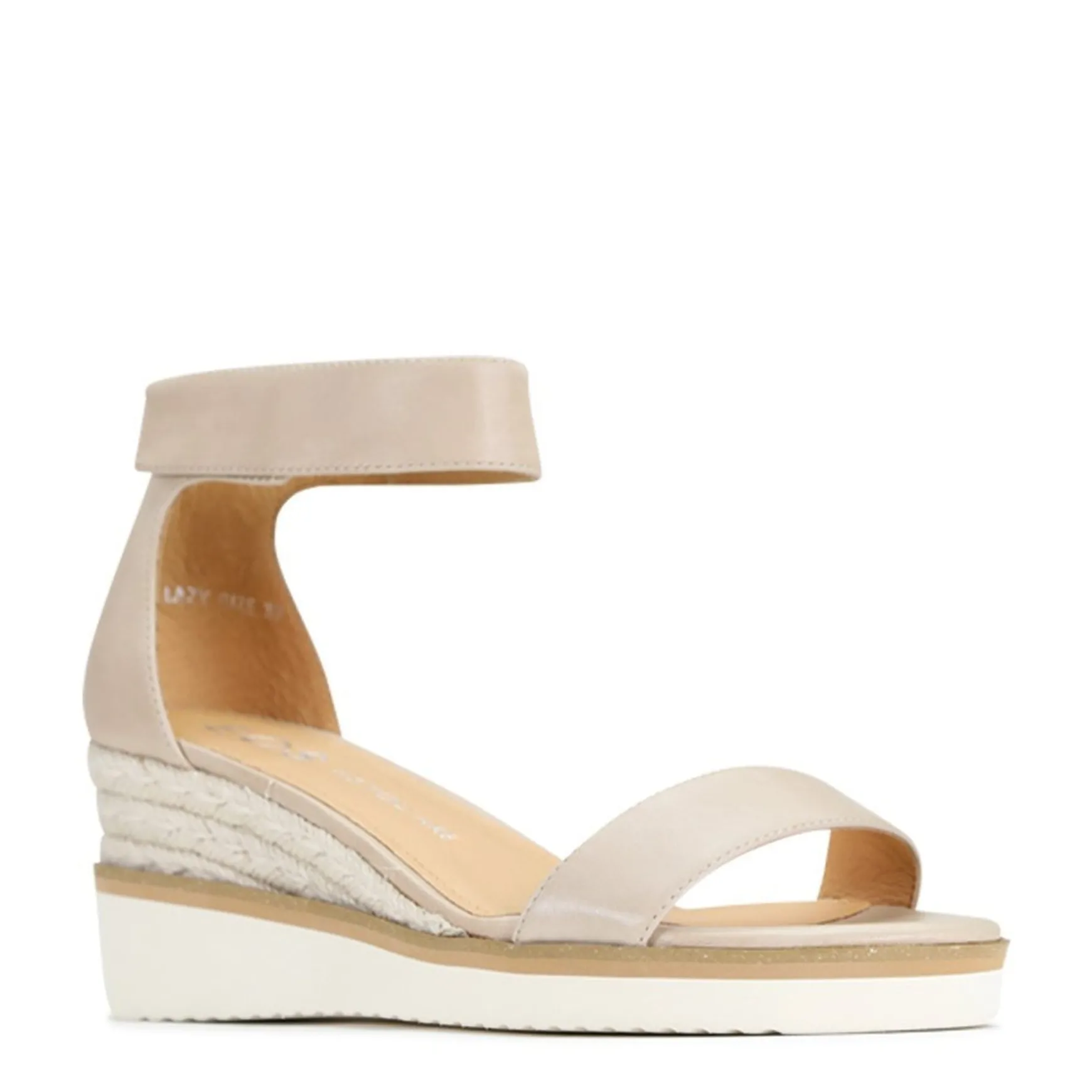 LAZY LEATHER ESPADRILLES SANDALS>EOS Footwear Fashion