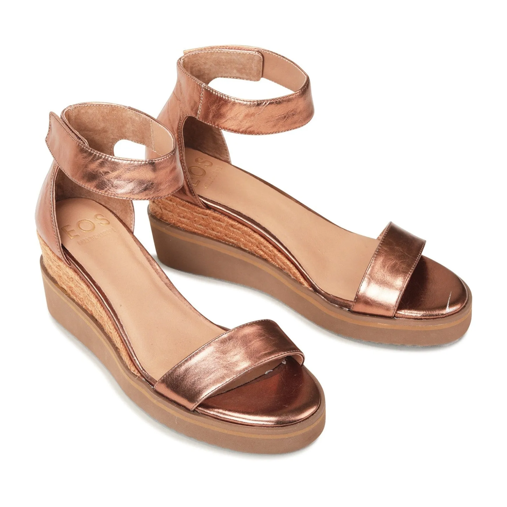 LAZY LEATHER ESPADRILLES SANDALS>EOS Footwear Fashion