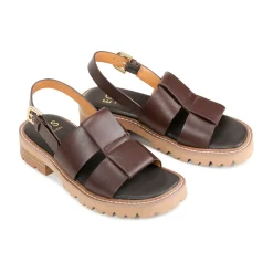 LEONELLA LEATHER SANDALS>EOS Footwear Sale