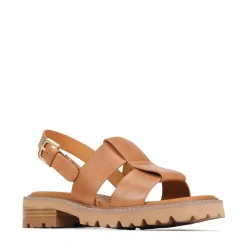 LEONELLA LEATHER SANDALS><noscript><img width=