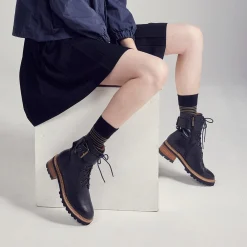LINE LACE UP BOOTS LEATHER>EOS Footwear Shop