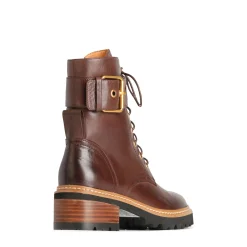 LINE LACE UP BOOTS LEATHER><noscript><img width=