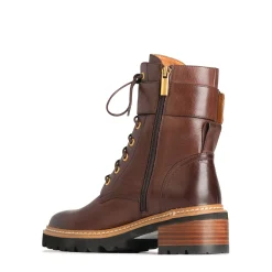 LINE LACE UP BOOTS LEATHER><noscript><img width=