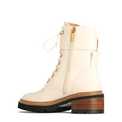 LINE LACE UP BOOTS LEATHER><noscript><img width=