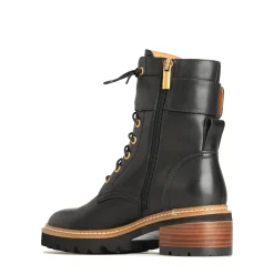 LINE LACE UP BOOTS LEATHER><noscript><img width=