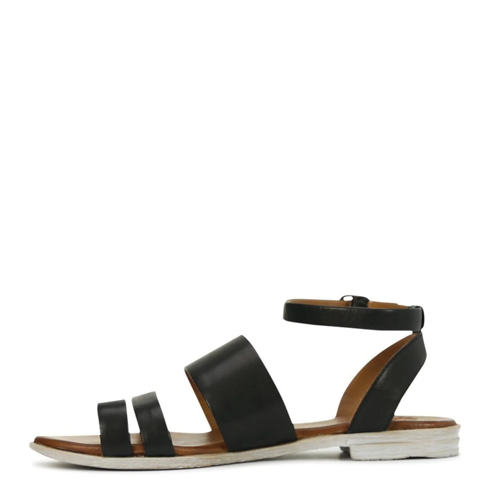 LOUI LEATHER ANKLE STRAP SANDALS>EOS Footwear Outlet