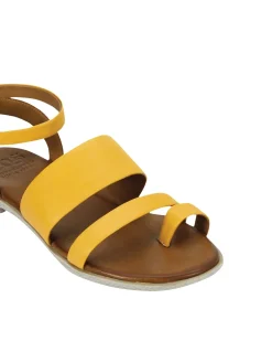 LOUI LEATHER ANKLE STRAP SANDALS><noscript><img width=
