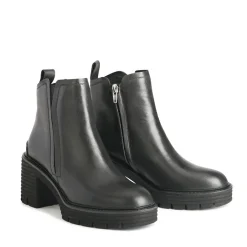 MALINA LEATHER ARCHIVE ANKLE BOOTS><noscript><img width=