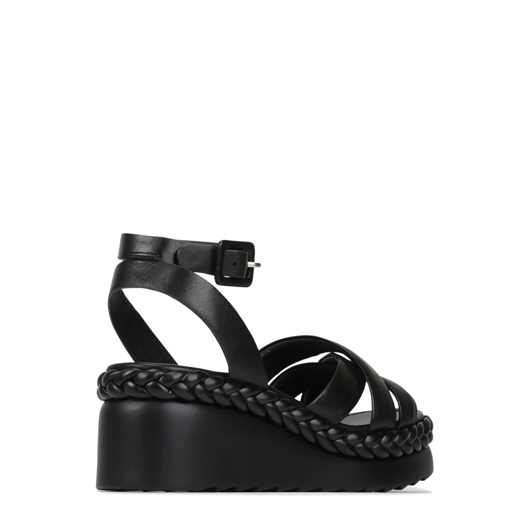 MELANA LEATHER WEDGE SANDALS>EOS Footwear Hot
