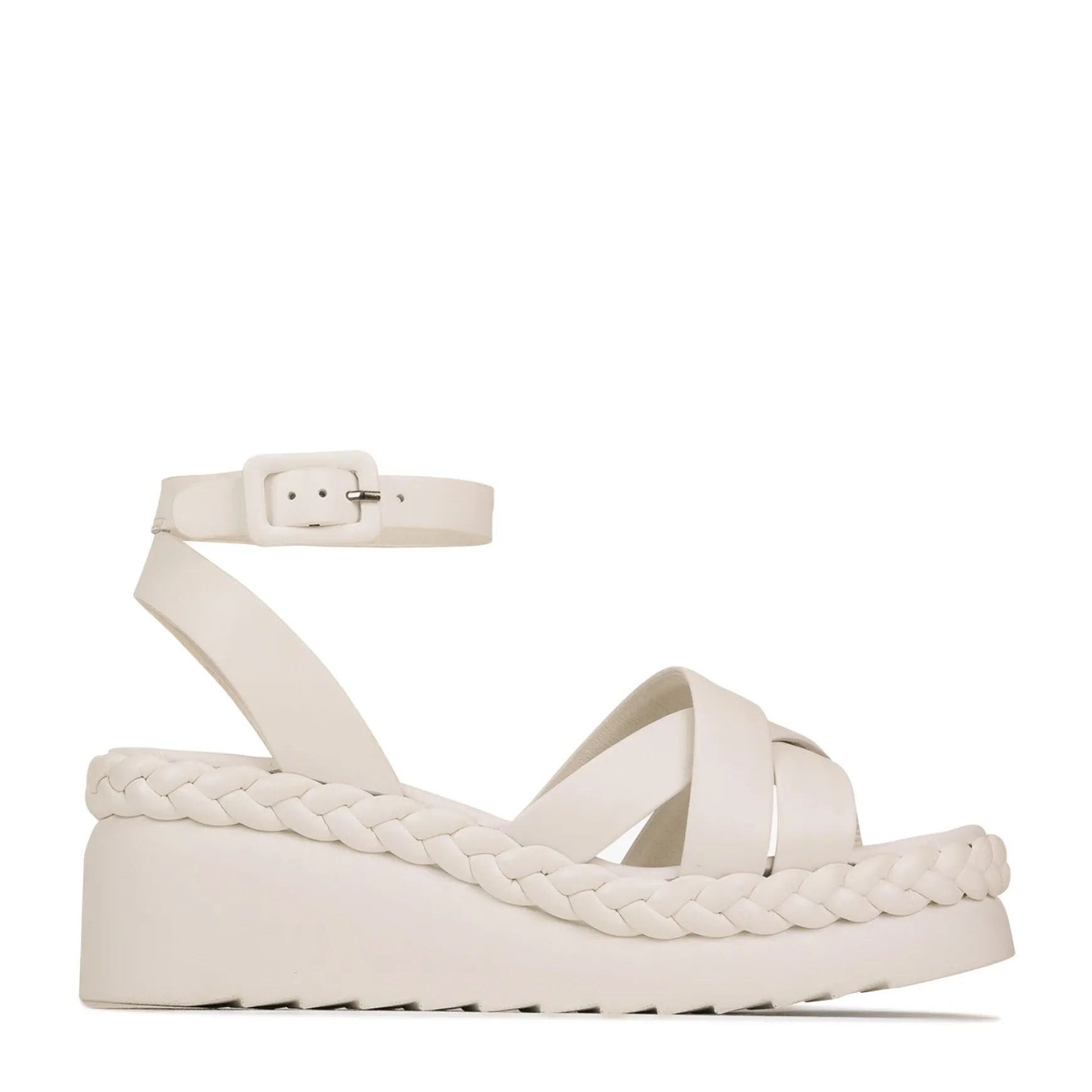 MELANA LEATHER WEDGE SANDALS>EOS Footwear Hot
