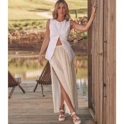 MENORCA LEATHER WEDGE SANDALS><noscript><img width=