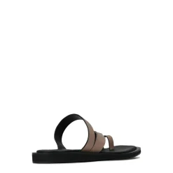 MIRA LEATHER SQUARE TOE SANDALS><noscript><img width=