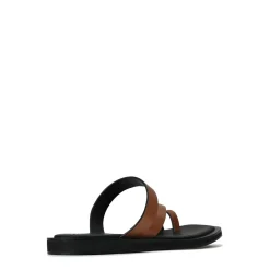 MIRA LEATHER SQUARE TOE SANDALS><noscript><img width=