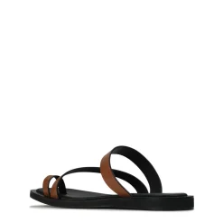 MIRA LEATHER SQUARE TOE SANDALS><noscript><img width=