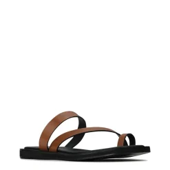 MIRA LEATHER SQUARE TOE SANDALS><noscript><img width=
