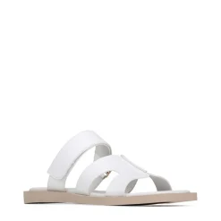 MISAYAO LEATHER SLIDE SANDALS><noscript><img width=