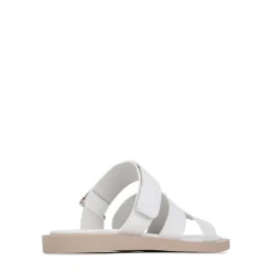 MISAYAO LEATHER SLIDE SANDALS><noscript><img width=