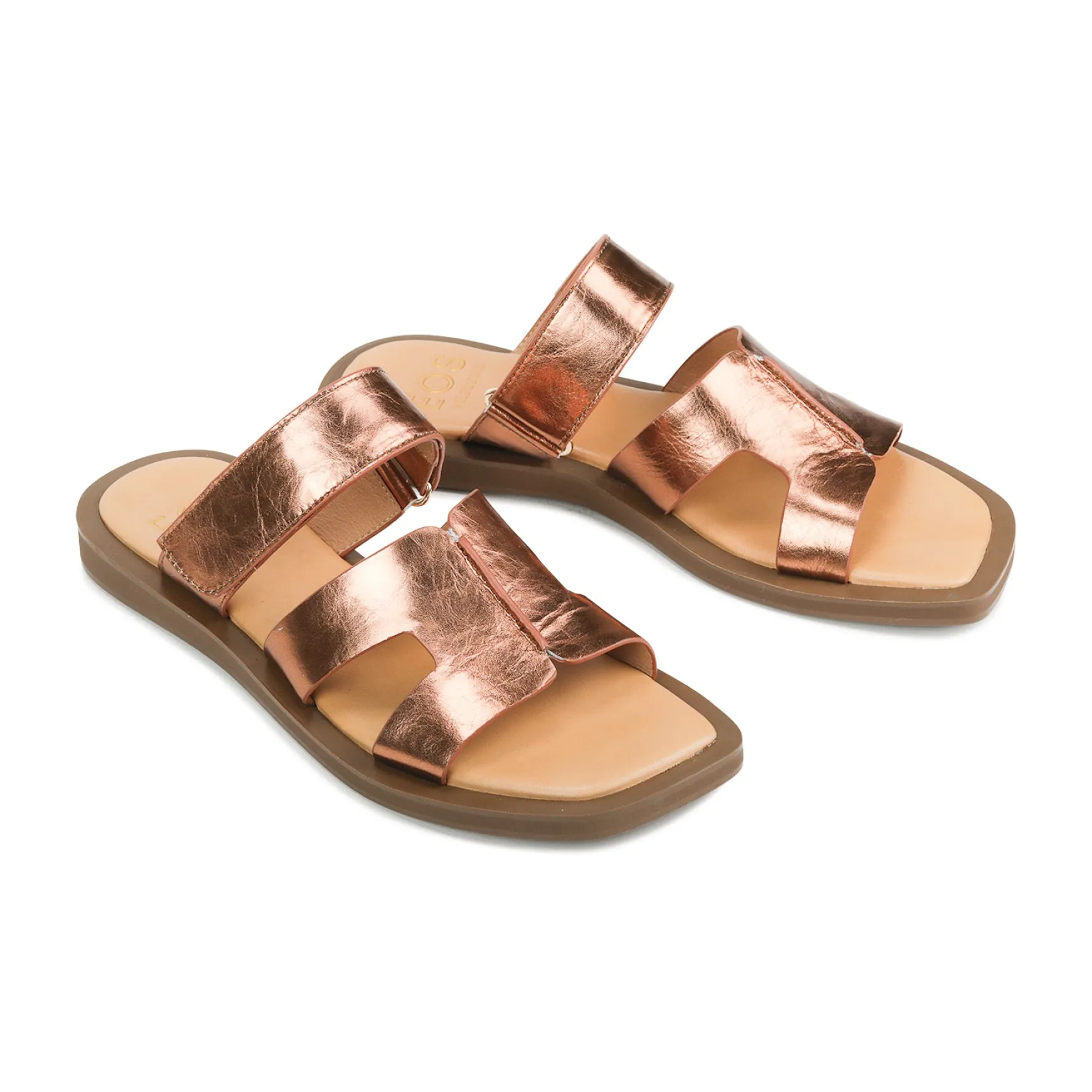 MISAYAO LEATHER SLIDE SANDALS>EOS Footwear Sale