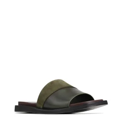 MONSE SLIDE SANDALS LEATHER><noscript><img width=