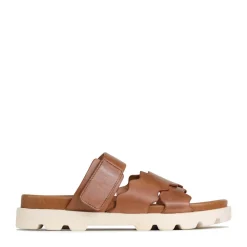 NISSA SLIDE SANDALS LEATHER>EOS Footwear Cheap