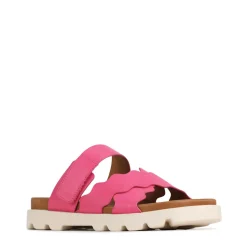 NISSA SLIDE SANDALS LEATHER><noscript><img width=