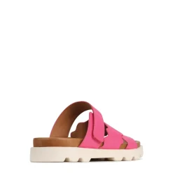NISSA SLIDE SANDALS LEATHER><noscript><img width=