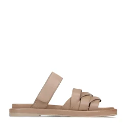 ORIANA LEATHER SLIDE SANDALS>EOS Footwear Best Sale
