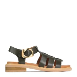 ORNAMENT LEATHER SANDALS><noscript><img width=